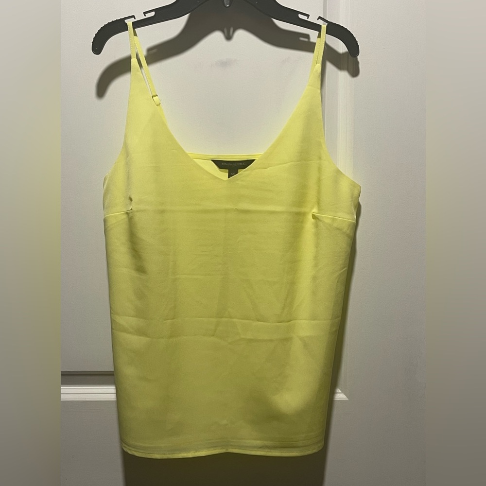 New Banana Republic Yellow Tank Top XS